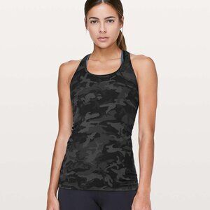 Lululemon nulu tank top, size 6, camo